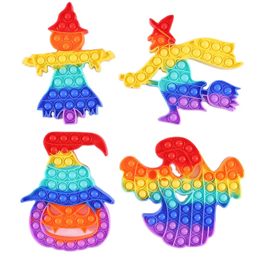 Rainbow Pop It Fidget Stress Relief Kids Toy — wholesale Fidgets & Sensory by the case