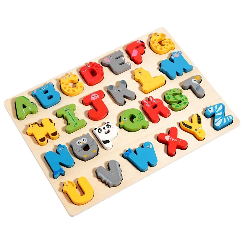 Educational Wooden Puzzle Board For Kids — wholesale Toys & Games by the case
