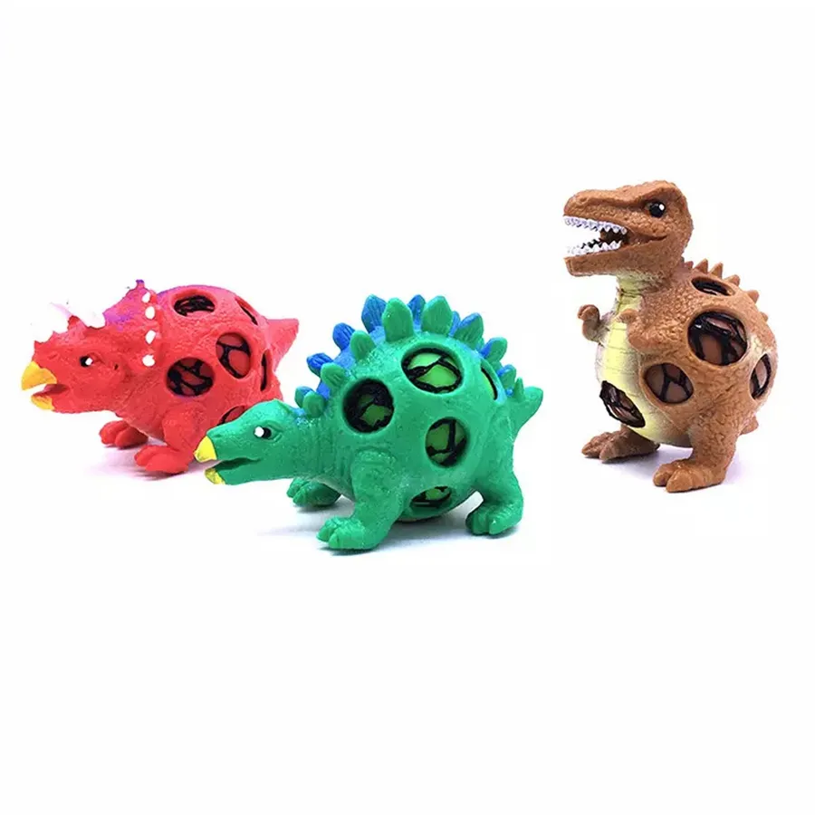 Water Bead Dinosaur Squishy Toy - Tactile Stress Ball & Sensory Fidget for Kids — wholesale Fidgets & Sensory by the case