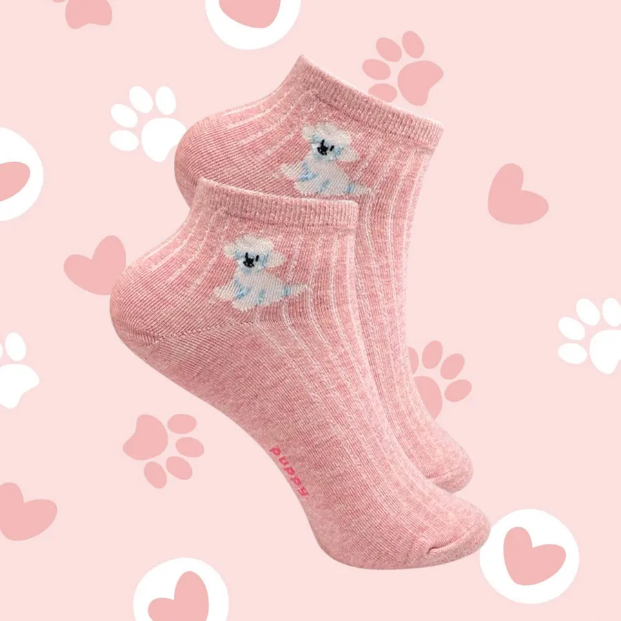 Soft Cotton Blend Puppy Pointed Warm Socks — wholesale Apparel & Accessories by the case