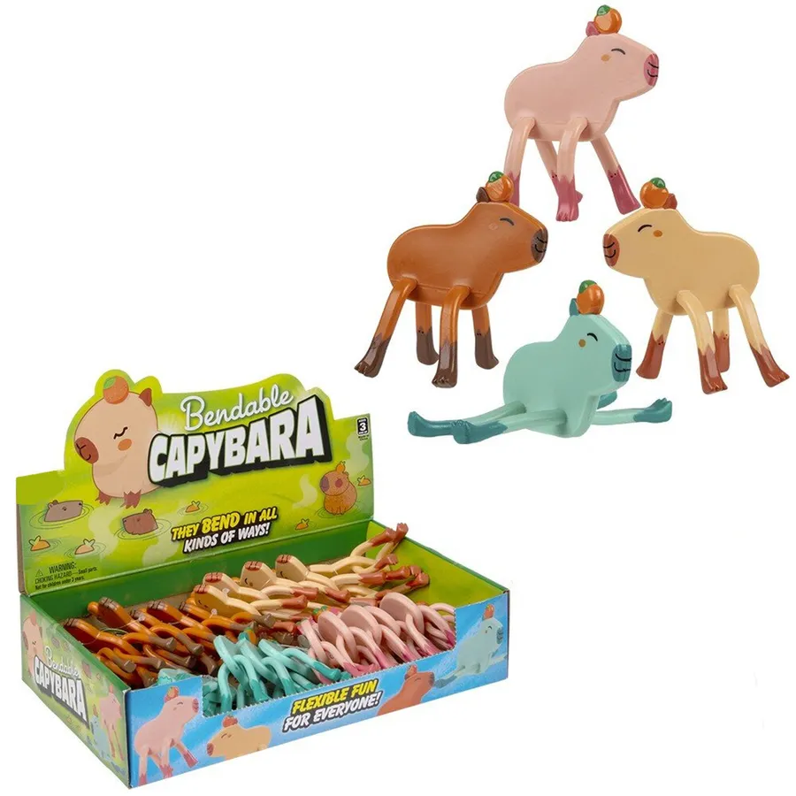 Bendable Capybara Cute & Flexible Capybara Toy — wholesale Apparel & Accessories by the case