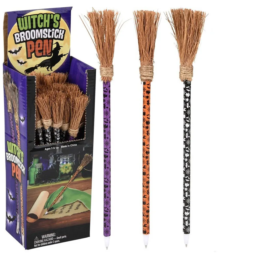 Halloween Witch's Broomstick Back To School Supplies — wholesale Seasonal & Holiday by the case