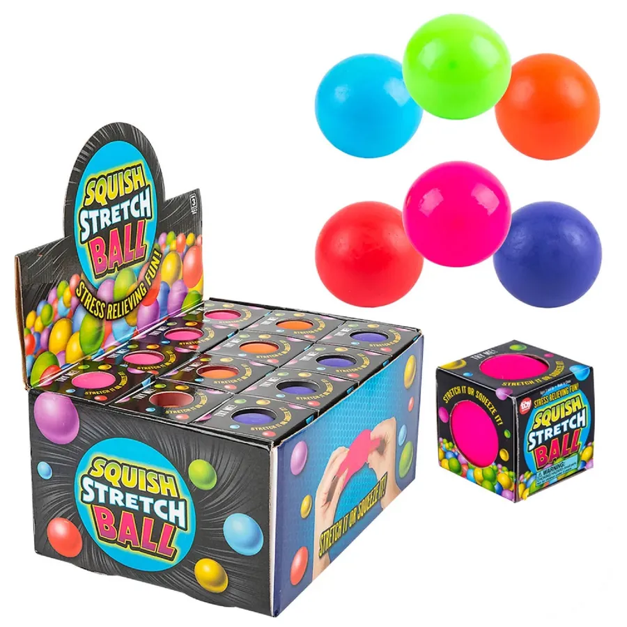 Squish Stretch Gummi Balls In Bulk — wholesale Plush & Squishies by the case