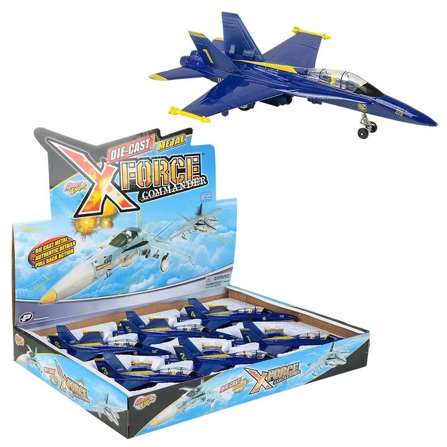 Blue Angel Fighting Plane Kids Toys Assorted — wholesale Toys & Games by the case