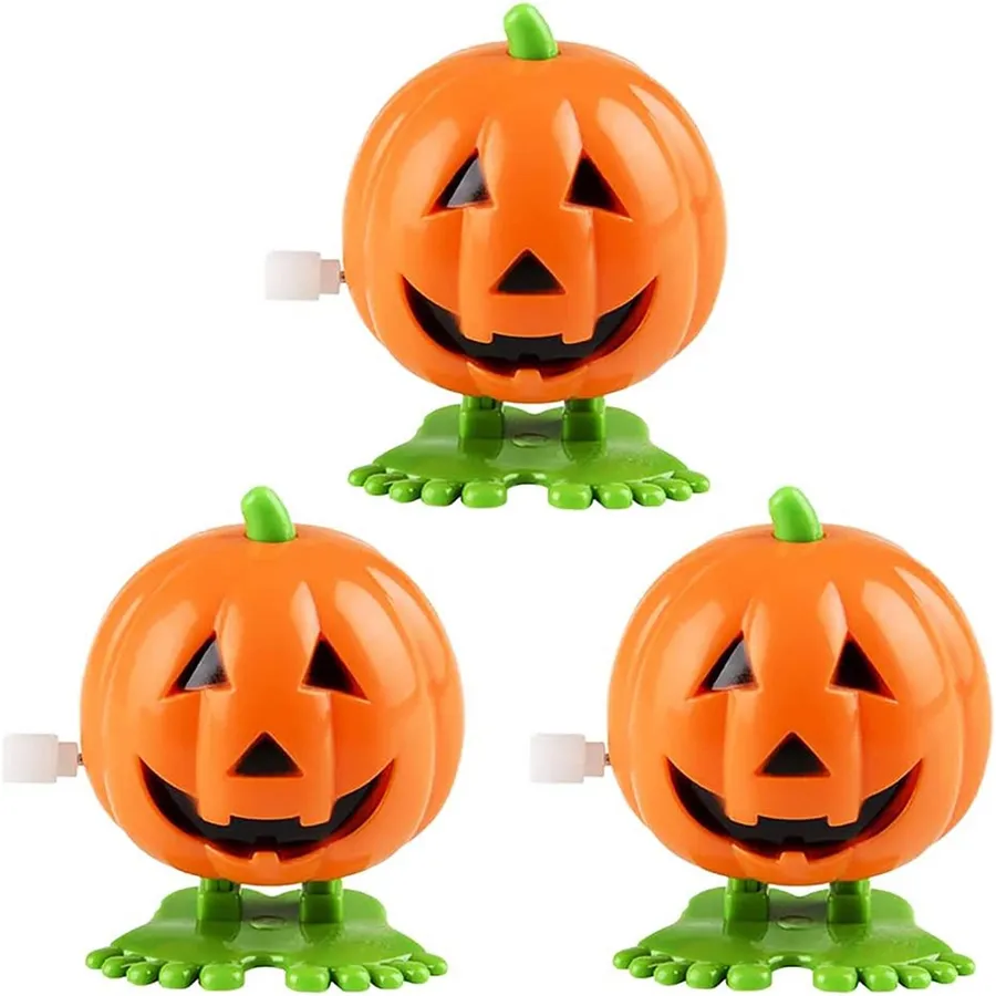 Halloween Wind-Up Style Pumpkin Toys — wholesale Seasonal & Holiday by the case