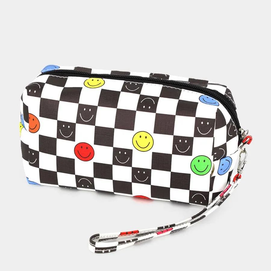 Easter Smile Pointed Check Patterned Bag — wholesale Seasonal & Holiday by the case