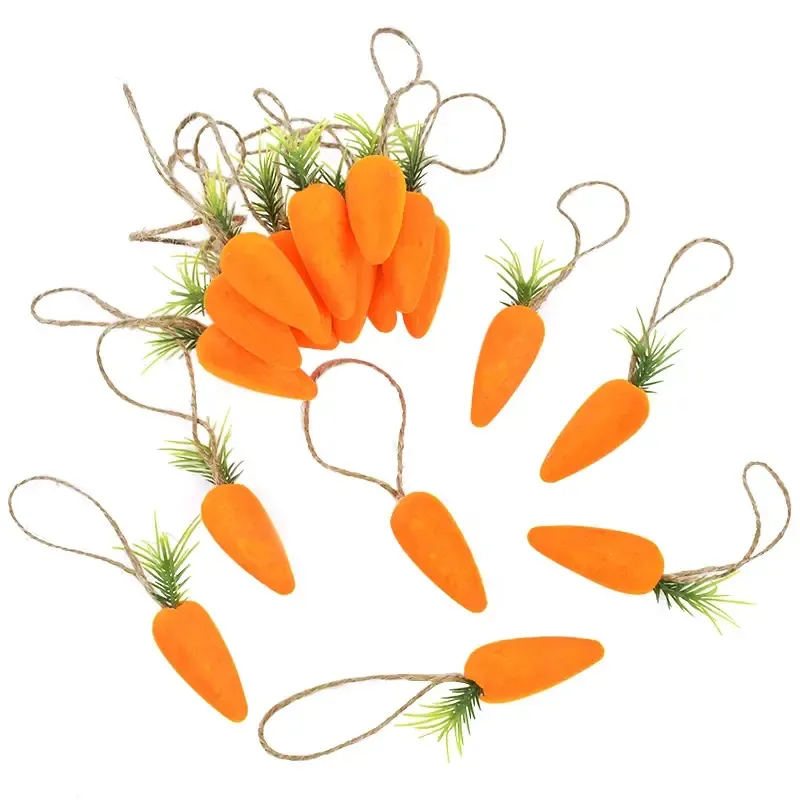 Easter Foam Carrot Ornaments – DIY Hanging Spring Decoration — wholesale Seasonal & Holiday by the case