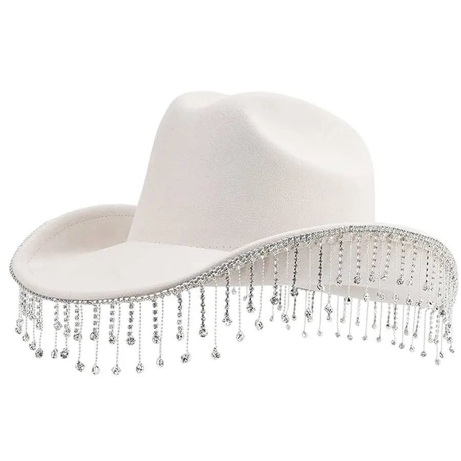 Rhinestone Stone Paved Cowboy Western Hat - Assorted — wholesale Apparel & Accessories by the case