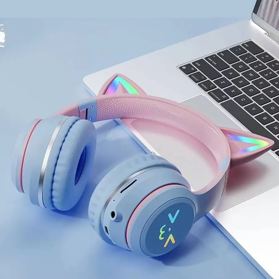 Gradient Wireless Bluetooth Headphones - Assorted — wholesale Tech & Gadgets by the case