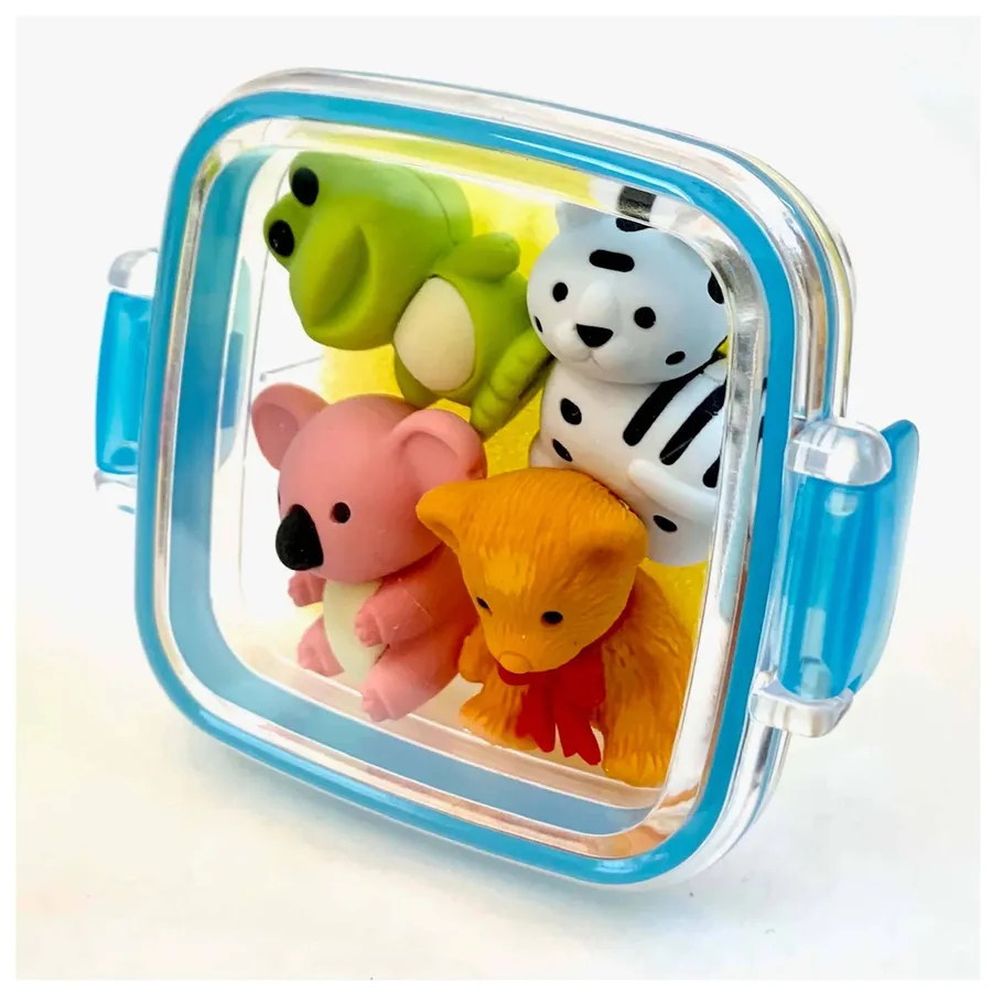 Mix Style Box Eraser Set for School Kids In Bulk — wholesale Stationery & Office by the case