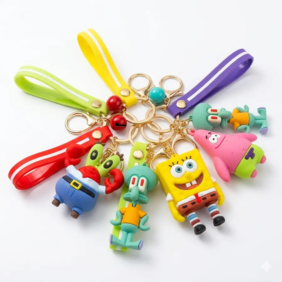 Kawaii Ocean Cartoon Keychains Bulk – Cute Charms — wholesale Keychains & Charms by the case