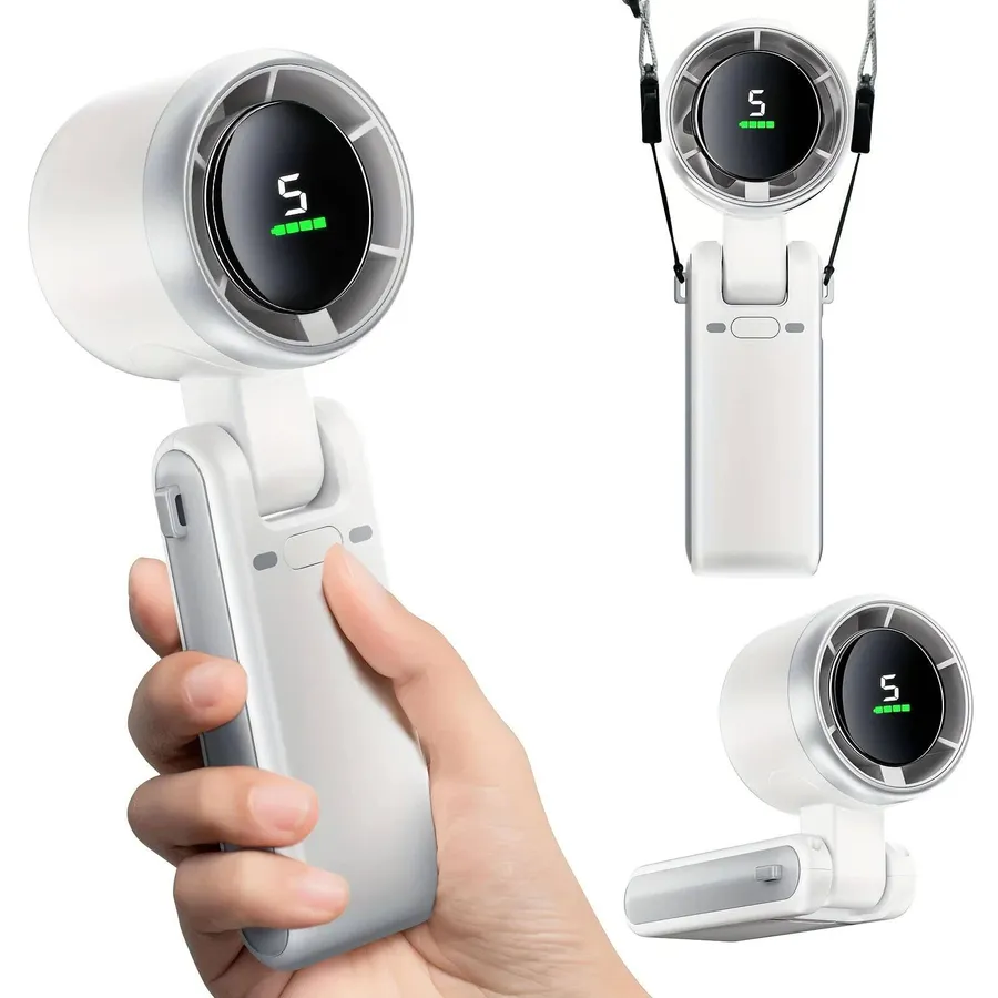Portable Turbo Handheld Fan USB-C | Summer Essentials — wholesale Tech & Gadgets by the case
