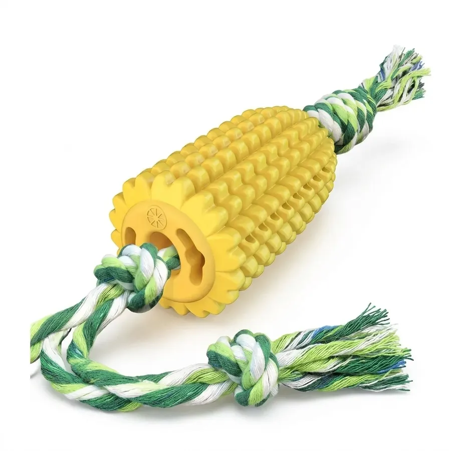 Corn Dog Dental Chew Toy – Teeth Cleaning Rope Toy — wholesale Pet by the case