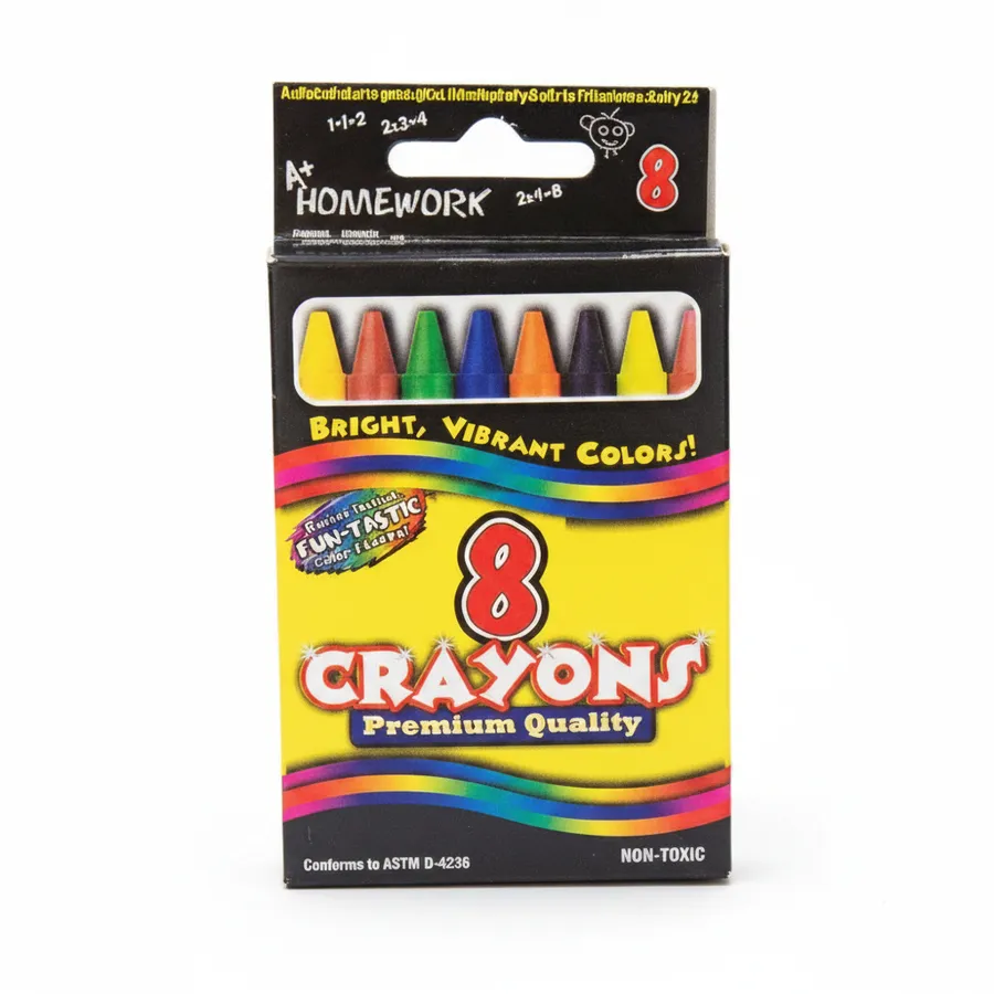 Vibrant Coloring Crayons Set for Kids Stationery and School Supplies — wholesale Stationery & Office by the case