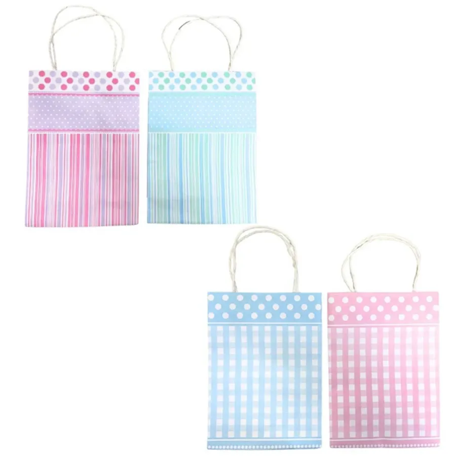 Back To School Printed Festive Gift Bags - Assorted — wholesale Party & Gifts by the case