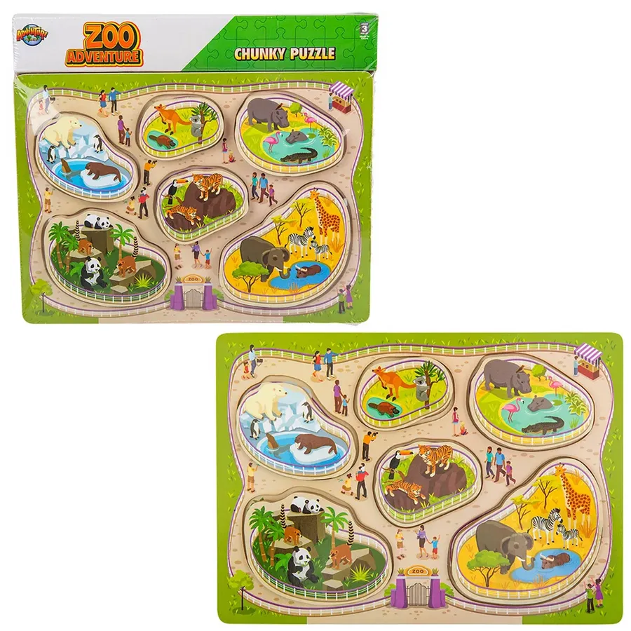 Zoo adventure Puzzle Kids Toy — wholesale Toys & Games by the case