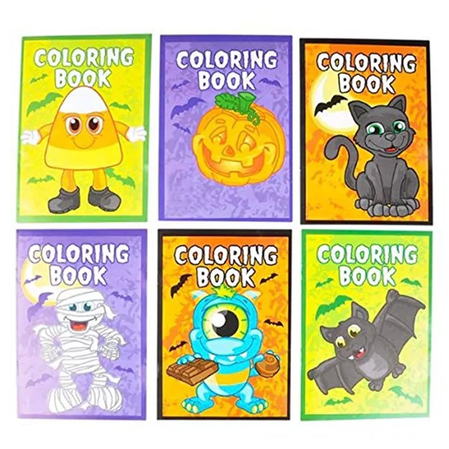 Halloween Coloring Book - Assorted Color Keeraft Home Gifts — wholesale Seasonal & Holiday by the case