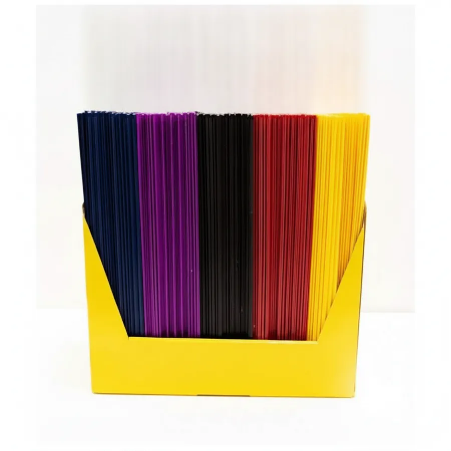 Assorted 2-Pocket Folders with 3 Prongs - Essential School Supplies and Classroom Stationery — wholesale Stationery & Office by the case