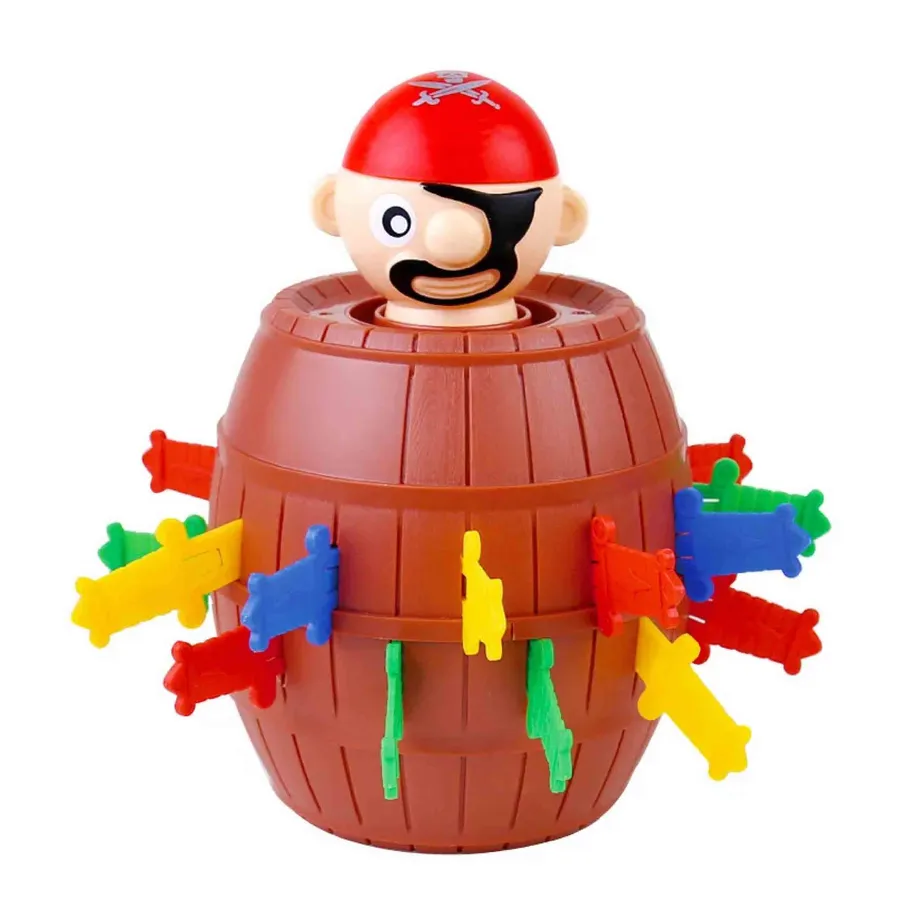 Pirate Barrel Child Kid Gift Toy - in bulk — wholesale Toys & Games by the case