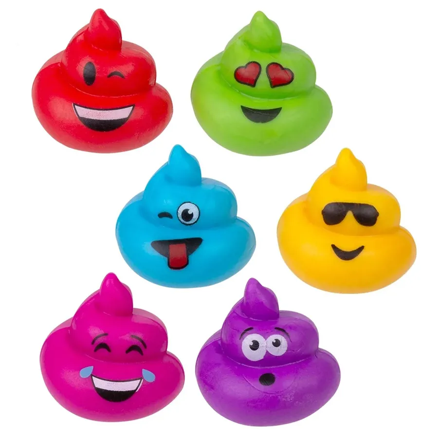 Mini Poop Squeezy Figurines Kids Toy - Assorted — wholesale Home & Décor by the case