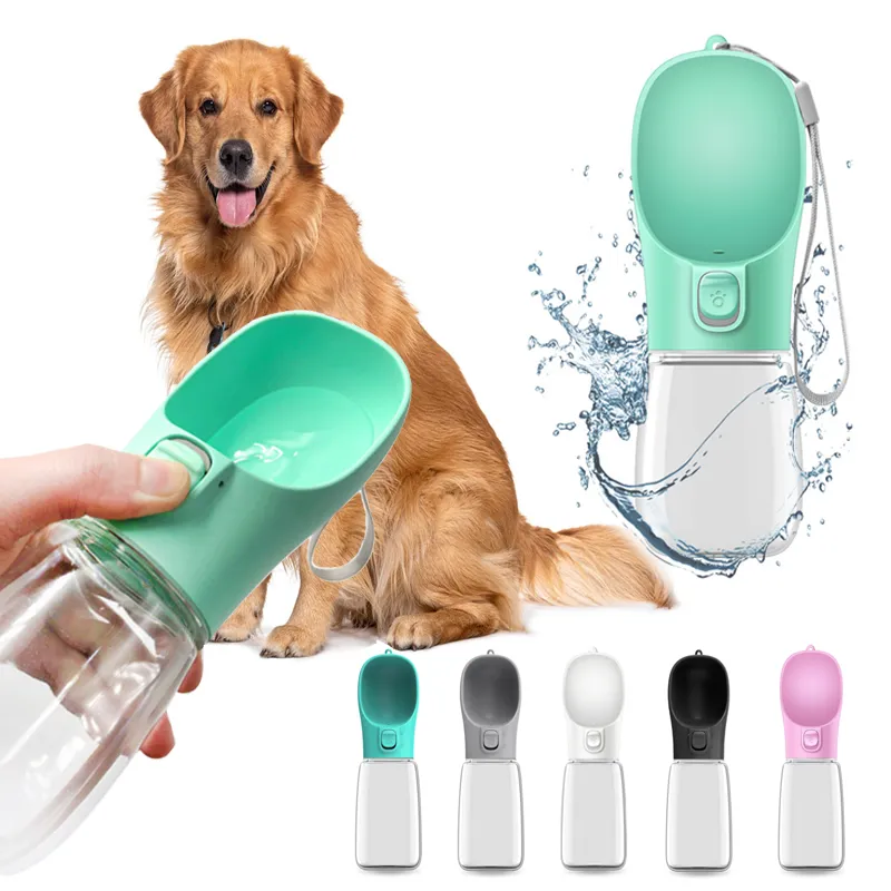 Foldable Training Water Bottle For Pets - Assorted — wholesale Kitchen & Drinkware by the case