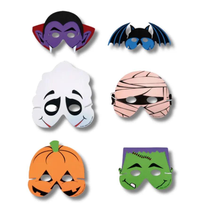 Holiday Decore Themed Masks For Kids — wholesale Seasonal & Holiday by the case