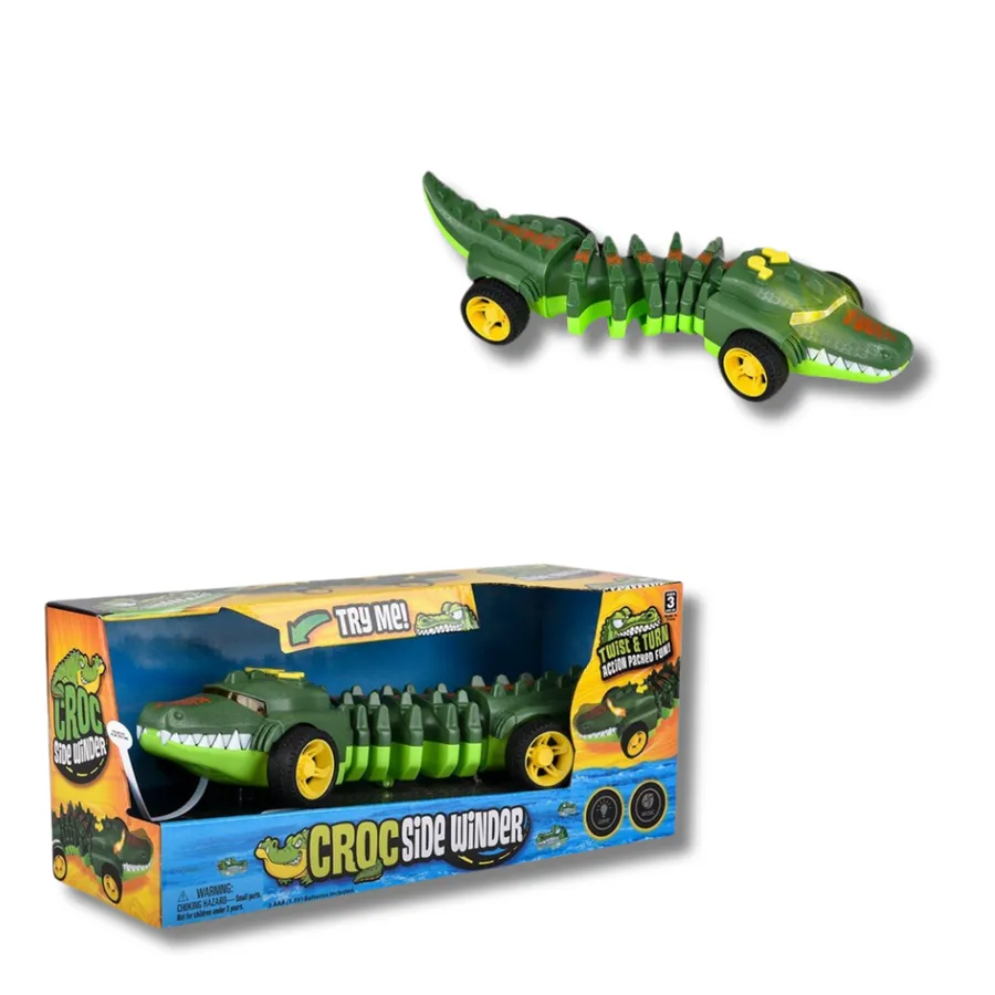 Wiggling Crocodile Action Toy For Kids — wholesale Toys & Games by the case