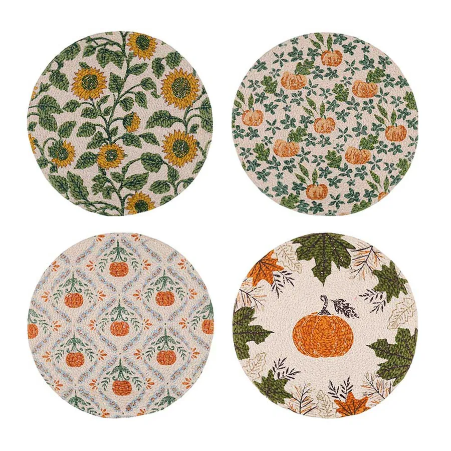 Harvest Pumpkin Themed Table Placemat - Assorted — wholesale More Wholesale Goods by the case