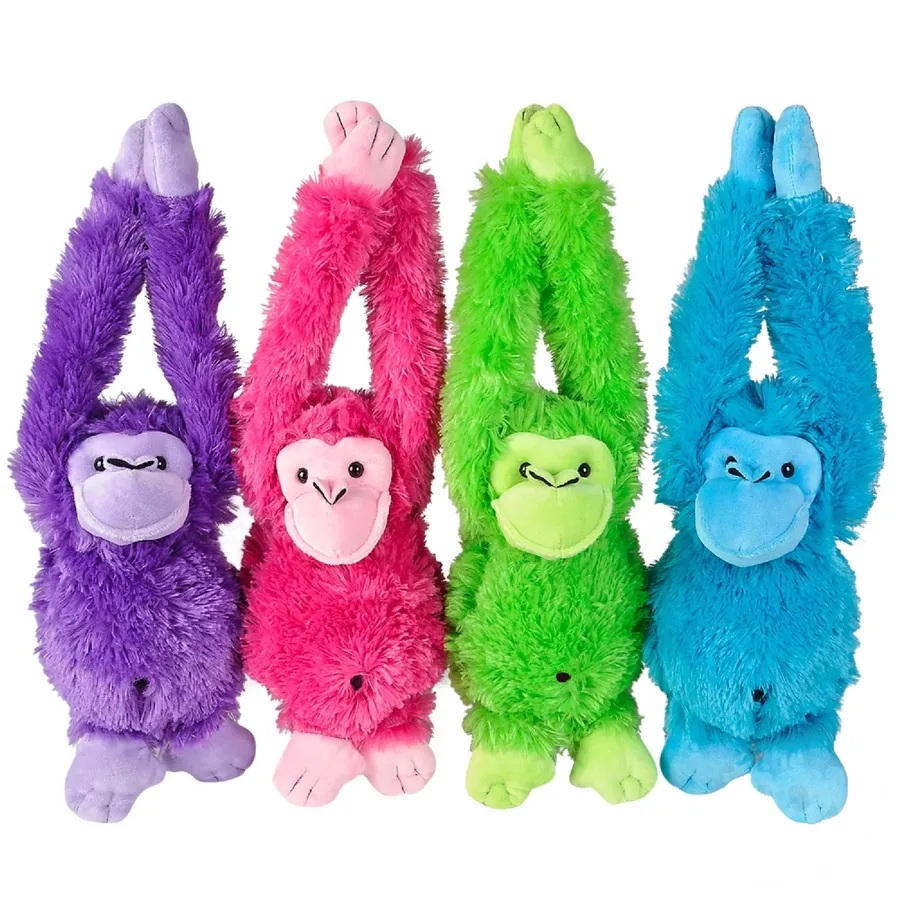 Long Arm Monkey Plush Toy- Assorted — wholesale Plush & Squishies by the case
