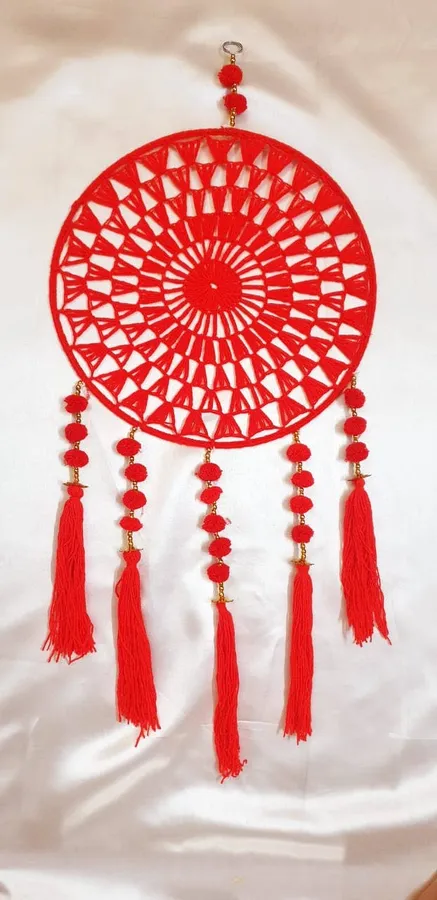 Vibrant Red Dream Catcher - Capture Drea Keeraft Home Gifts — wholesale Apparel & Accessories by the case
