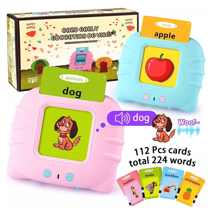 Talking Flash Cards Brain Development Kids Toy — wholesale Toys & Games by the case
