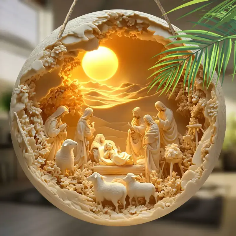 Hand-Carved Olive Wood Nativity - Heirloom Artisanal Statues — wholesale Toys & Games by the case