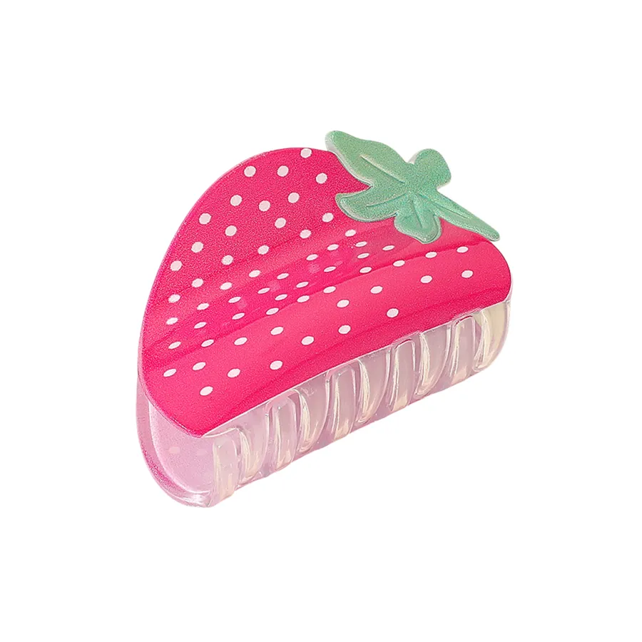 Strawberry Style Hair Claw Clips For Girls & Women's — wholesale Apparel & Accessories by the case