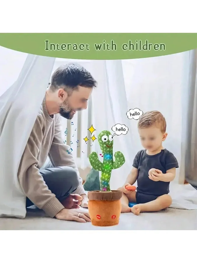 Dancing Talking Cactus Mimicking Toy in bulk — wholesale Toys & Games by the case
