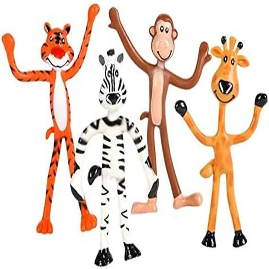 Animal Zoo Bendable Figure Easter Kids Toy In Bulk — wholesale Seasonal & Holiday by the case