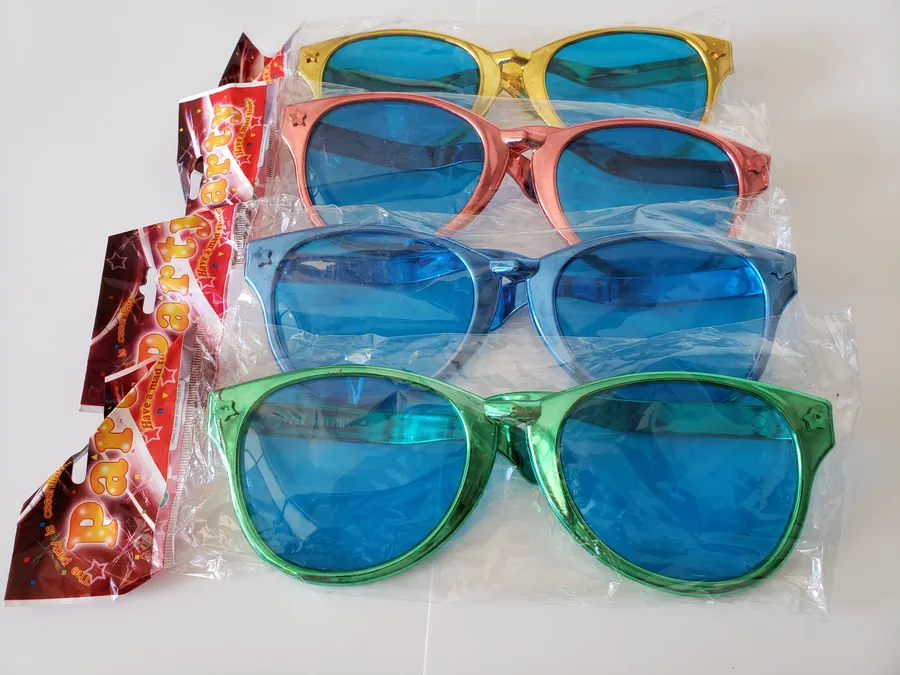 Big Size Birthday Party Goggles For Party Fun In Bulk — wholesale Party & Gifts by the case