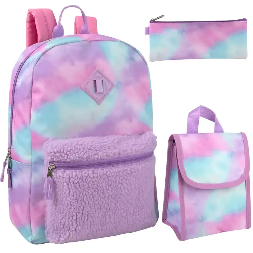 Easter 3-in-1 Purple Cloud Themed Backpack Set — wholesale Seasonal & Holiday by the case