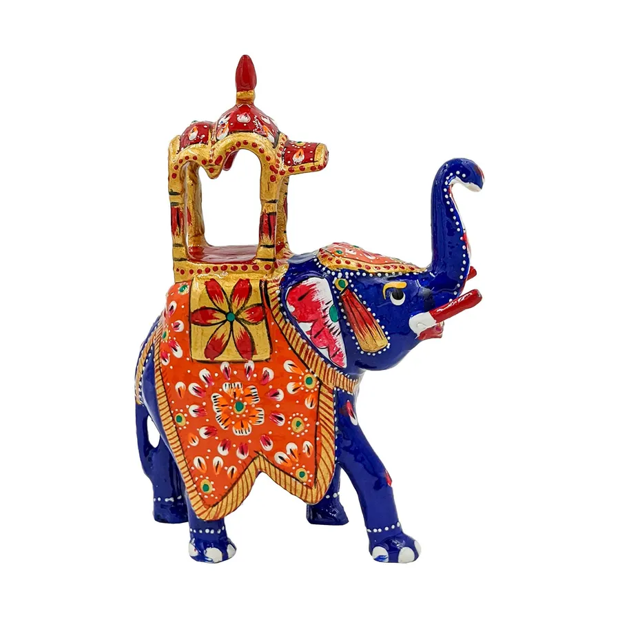 Handcrafted Elephant with Minakari Artwork Home Decores — wholesale Home & Décor by the case