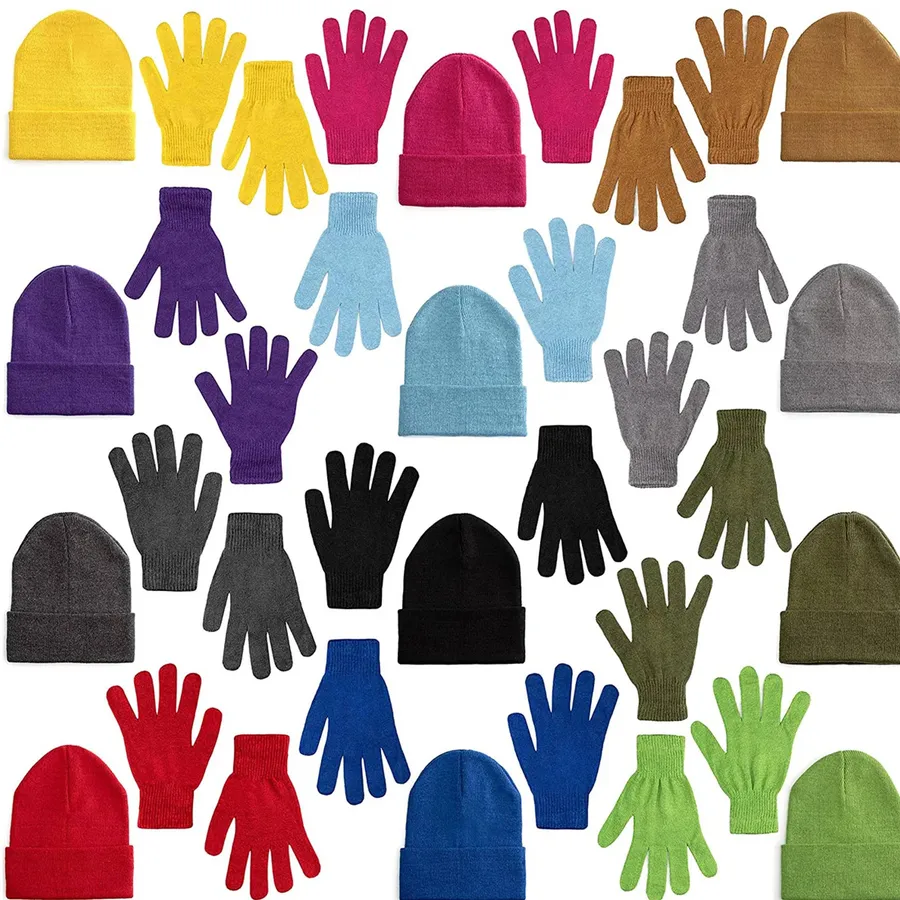 Wholesale Beanie & Glove For Kids - Assorted — wholesale Apparel & Accessories by the case