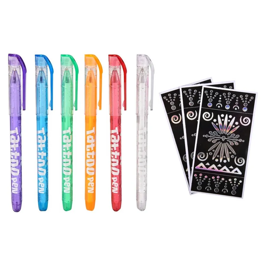Creative Drawing Pens with Stencil - Assorted — wholesale More Wholesale Goods by the case