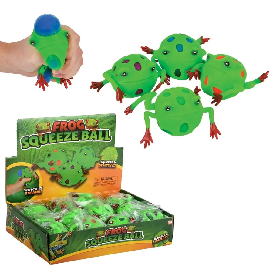 Frog Squeeze Mesh Ball Kids Toy — wholesale Fidgets & Sensory by the case