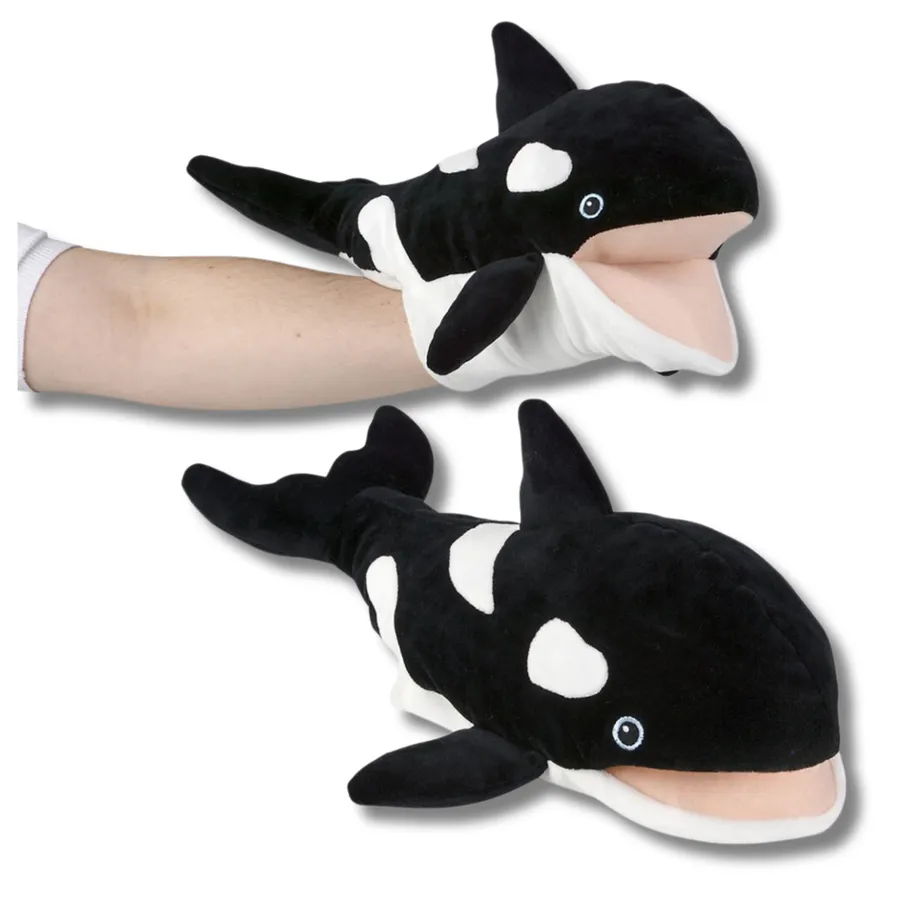 Soft Stuffed Ocean Safe Whale Puppet Kids Toys — wholesale Plush & Squishies by the case