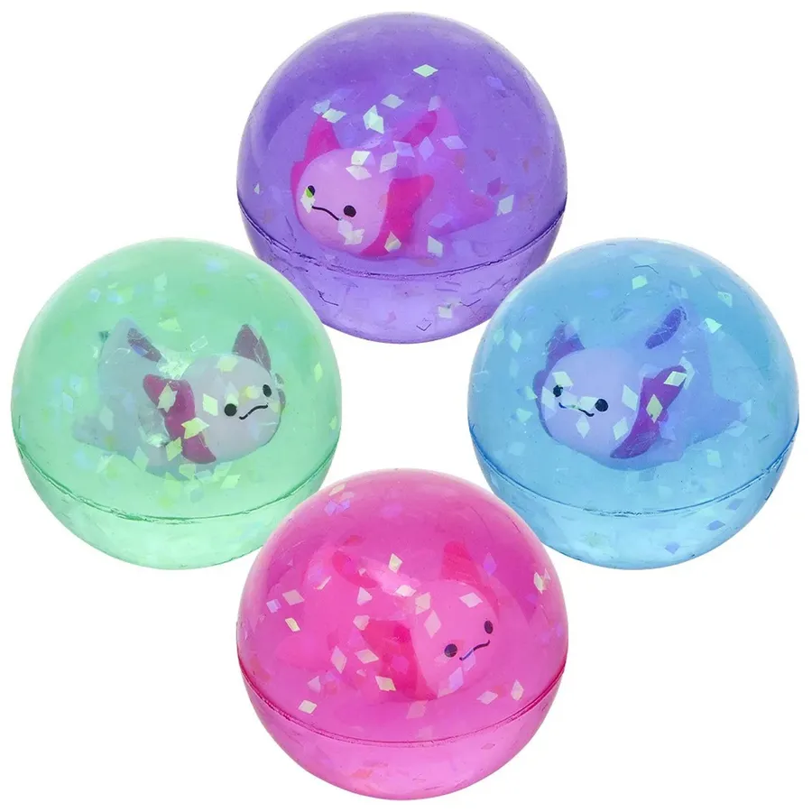 Axolotl Hi-Bounce Kids Ball Toy- In Bulk — wholesale Toys & Games by the case