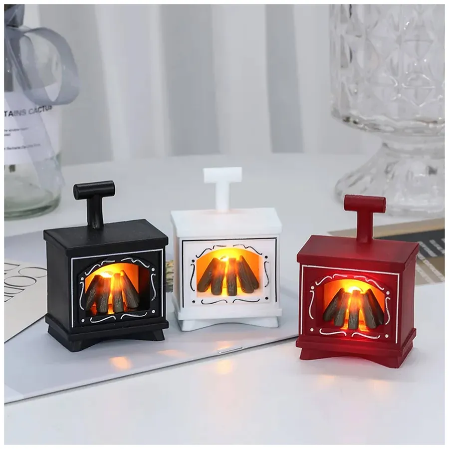 LED Flameless Small Fireplace Candles Home Décor — wholesale Home & Décor by the case