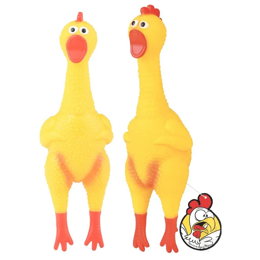Fun Rubber Chicken Easter Kids Toy — wholesale Seasonal & Holiday by the case