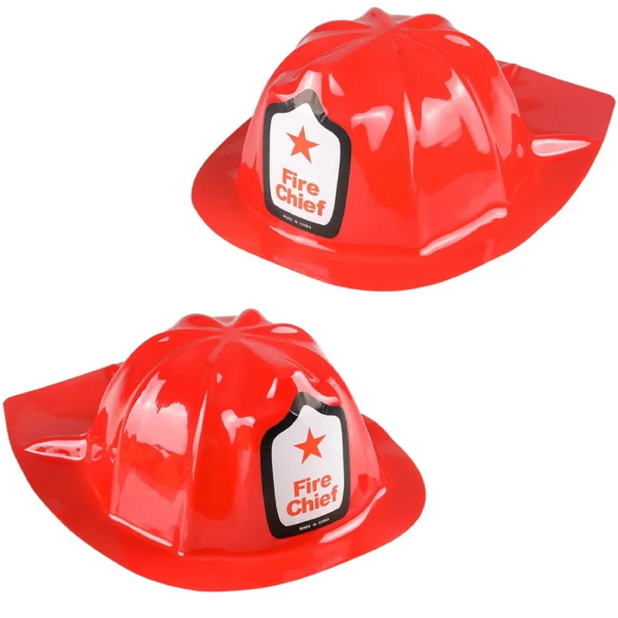 Plastic Youth Fireman Hat For Kids — wholesale Apparel & Accessories by the case