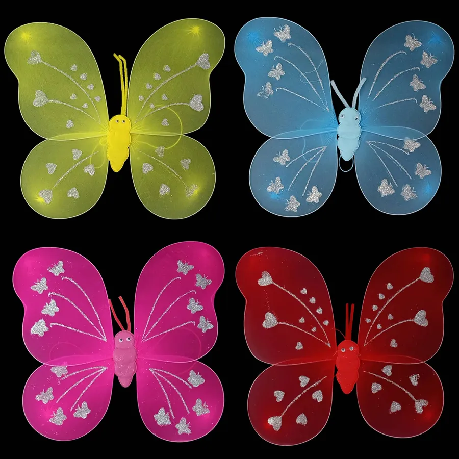 Butterfly Caterpillar Wearable Wing For Kids - Assorted — wholesale Apparel & Accessories by the case