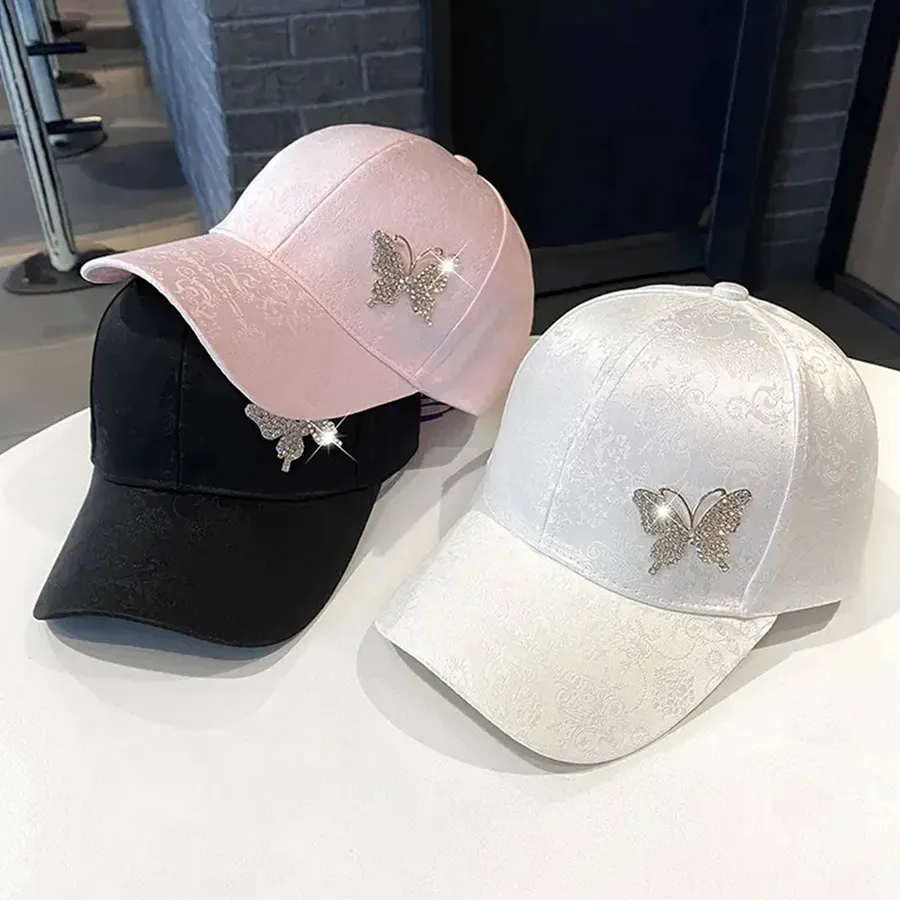 Butterfly Baseball Cap For Women's - Assorted — wholesale Apparel & Accessories by the case