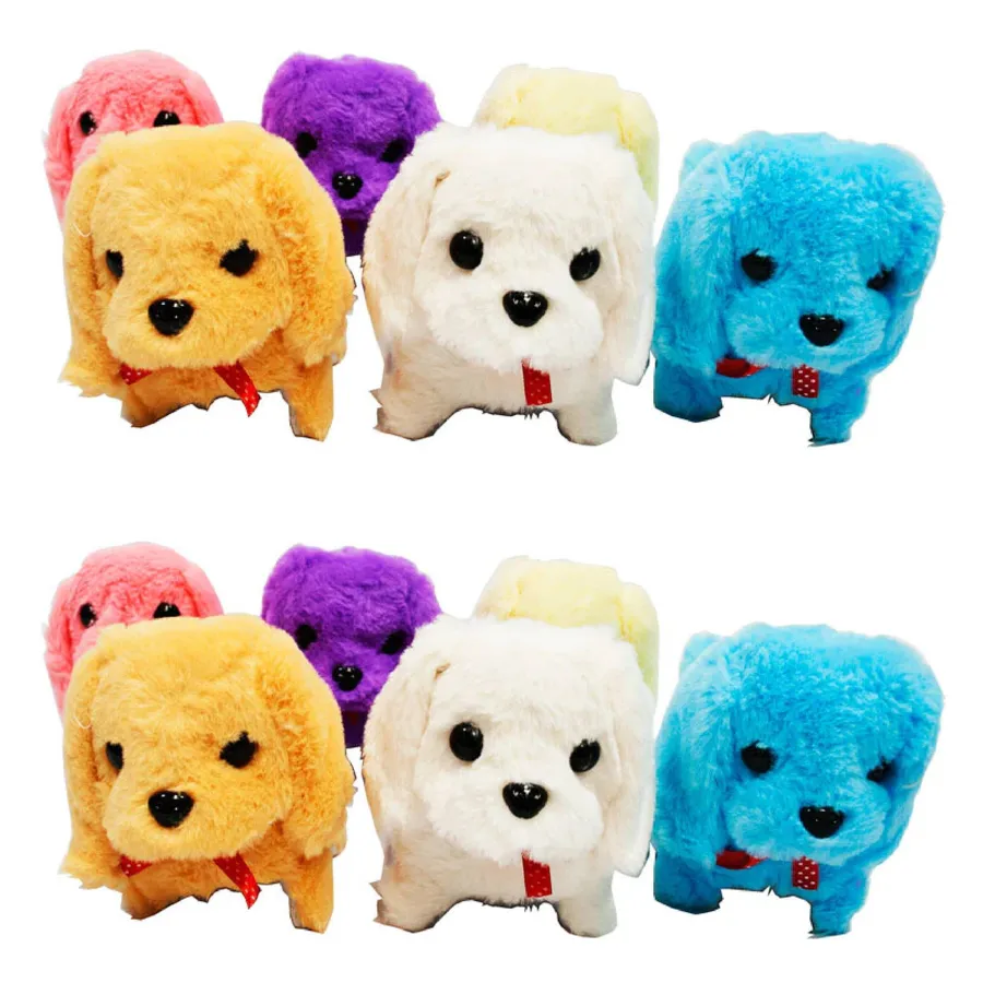 Fluffy Dogs Barks Walks Toy In Bulk — wholesale Fidgets & Sensory by the case