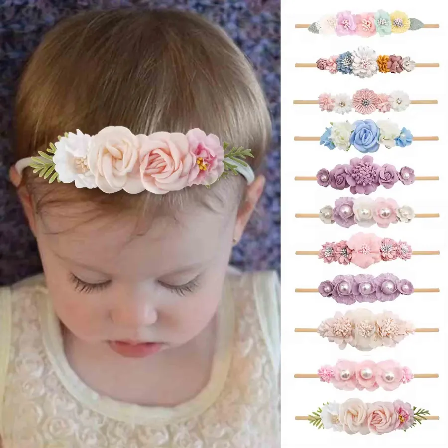 Cute Baby Toddler Elastic Headband Hair Band - Assorted — wholesale Apparel & Accessories by the case